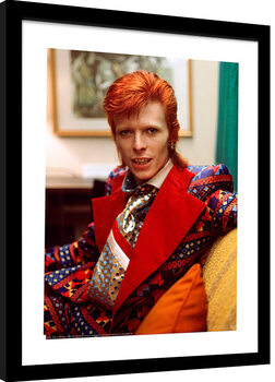 Poster Emoldurado David Bowie - Mick Rock