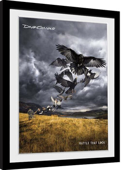 Poster Emoldurado David Gilmour - LP Cover