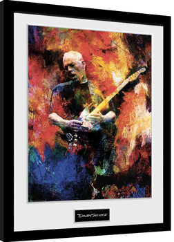 Poster Emoldurado David Gilmour - Painting