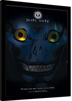 Poster Emoldurado Death Note - Ryuk Shadow