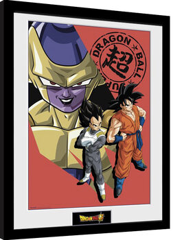 Poster Emoldurado Dragon Ball Super - Resurrection Group