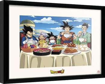 Poster Emoldurado Dragon Ball - Super Universe Feast