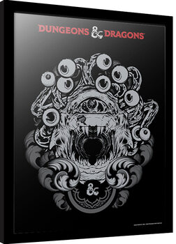Poster Emoldurado Dungeons & Dragons - Beholder