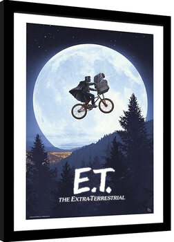 Poster Emoldurado E.T. - Moon