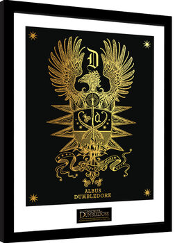 Poster Emoldurado Fantastic Beasts - Albus Dumbledore