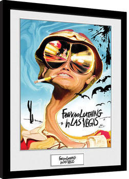 Poster Emoldurado Fear And Loathing In Las Vegas - Key Art
