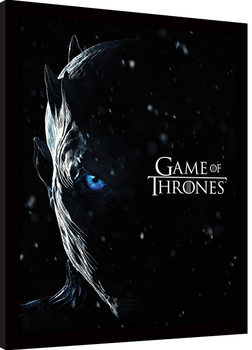 Poster Emoldurado Game Of Thrones - The Night King
