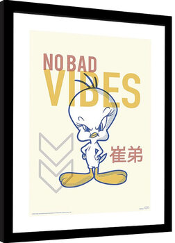 Poster Emoldurado Looney Tunes - Tweety Vibec