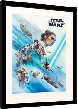 Poster Emoldurado Star Wars: Episode IX - The Rise of Skywalker - Resistence