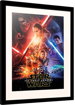 Poster Emoldurado Star Wars: Episode VII - The Force Awakens