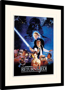 Poster Emoldurado Star Wars: Return of the Jedi - One Sheet