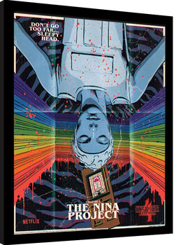 Poster Emoldurado Stranger Things 4 - The Nina Project