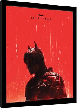 Poster Emoldurado The Batman - Rain