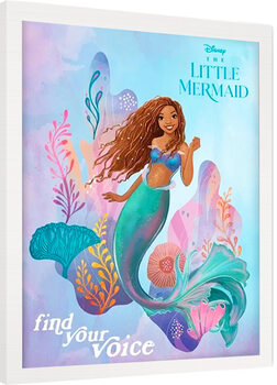 Poster Emoldurado The Little Mermaid: Live Action - Find Your Voice