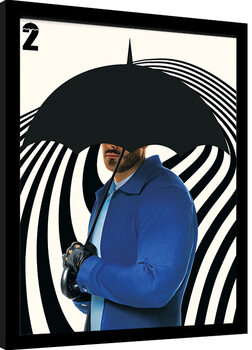 Poster Emoldurado Umbrella Academy - Luther