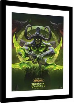 Poster Emoldurado World of Warcraft - Illiadian