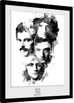 Uokvireni poster Queen - Faces