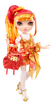 Lelu Rainbow High Junior High Special Edition Doll- Laurel De'Vious (Orange)