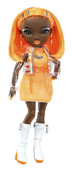 Toy Rainbow High S23 Fashion Doll -Michelle St. Charles (Orange)