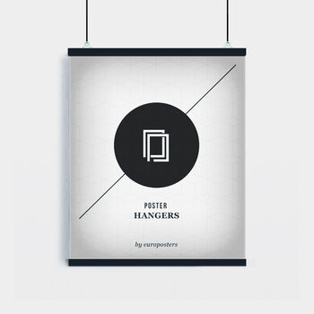 EBILAB Poster hangers - 2 pcs Length: 61 cm - black