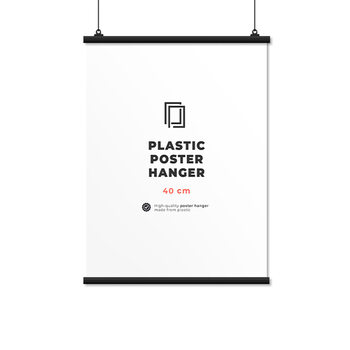 EBILAB Poster hangers Length: 40 cm - black