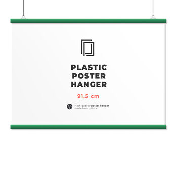 EBILAB Poster hangers Length: 91,5 cm - green