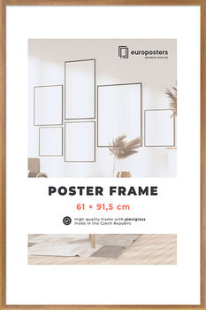 POSTERS Moldura Poster 61×91,5 cm Oak - Wood