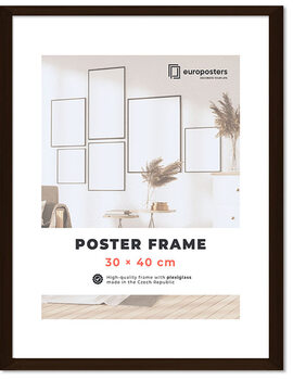 POSTERS Poster frame 30×40 cm Black - Wood