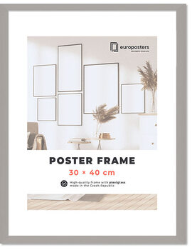 POSTERS Poster frame 30×40 cm Silver - Wood