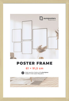 POSTERS Poster frame 61×91,5 cm Gold - Wood