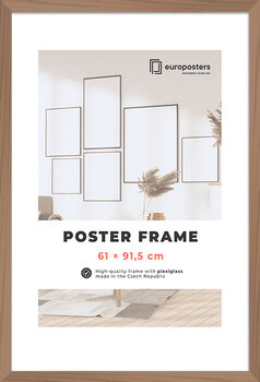 POSTERS Poster frame 61×91,5 cm Nut - Wood