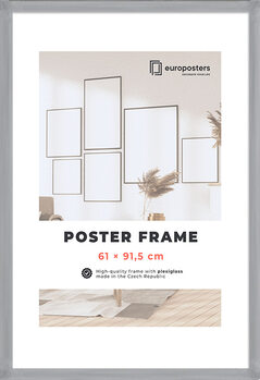 POSTERS Poster frame 61×91,5 cm Silver - Wood