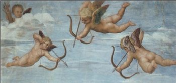 Art Print Raphael Sanzio - The Triumph of Galatea (part)