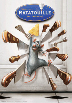 3D Αφίσα RATATOUILLE - 3D