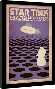 Κορνιζαρισμένη αφίσα Raumschiff Enterprise - The Alternative Factor