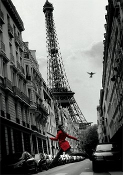 Red coat - плакат (poster)