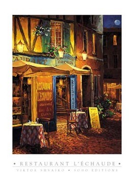 Art Print Restaurant L\\\\\\\'Echaude