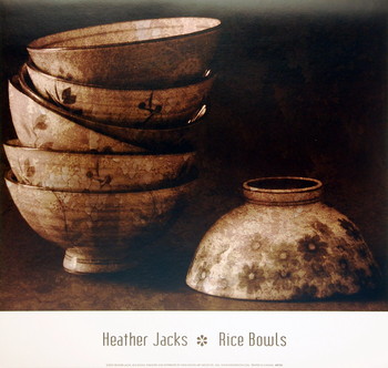 Art Print Rice Bowls