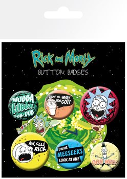 Σετ κονκάρδες Rick and Morty - Mix