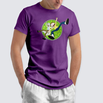 T-shirts Rick and Morty - Portal