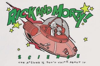 Canvas Print Rick And Morty - Science