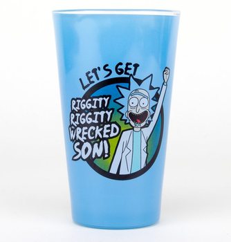 Glass Rick And Morty - Wrecked