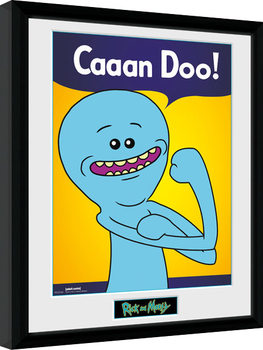 Framed poster Rick & Morty - Can Do