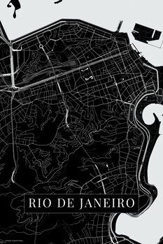 Sticker Rio de Janeiro black
