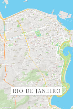 Принти на полотні Rio de Janeiro color