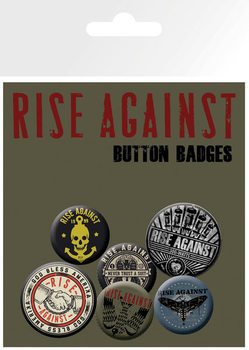 Σετ κονκάρδες Rise Against - Shaking Hands