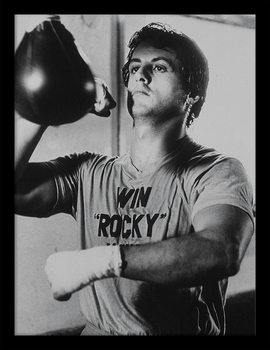 Framed Poster ROCKY - win rocky win