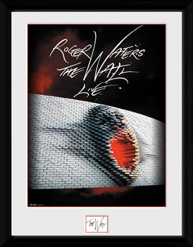 Framed poster Roger Waters: The Wall - Tour Poster
