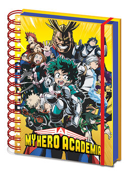 Bilježnica My Hero Academia - Radial Character Burst