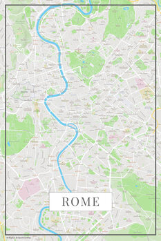 Принти на полотні Rome color
